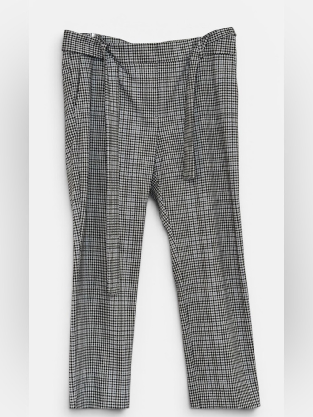 Ann Taylor Tailored Plaid Dress Pants - Gray/blue